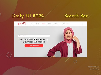 Daily UI #022 - Search about us daily ui day 22 desktop hero section image mobile search bar ui ux website