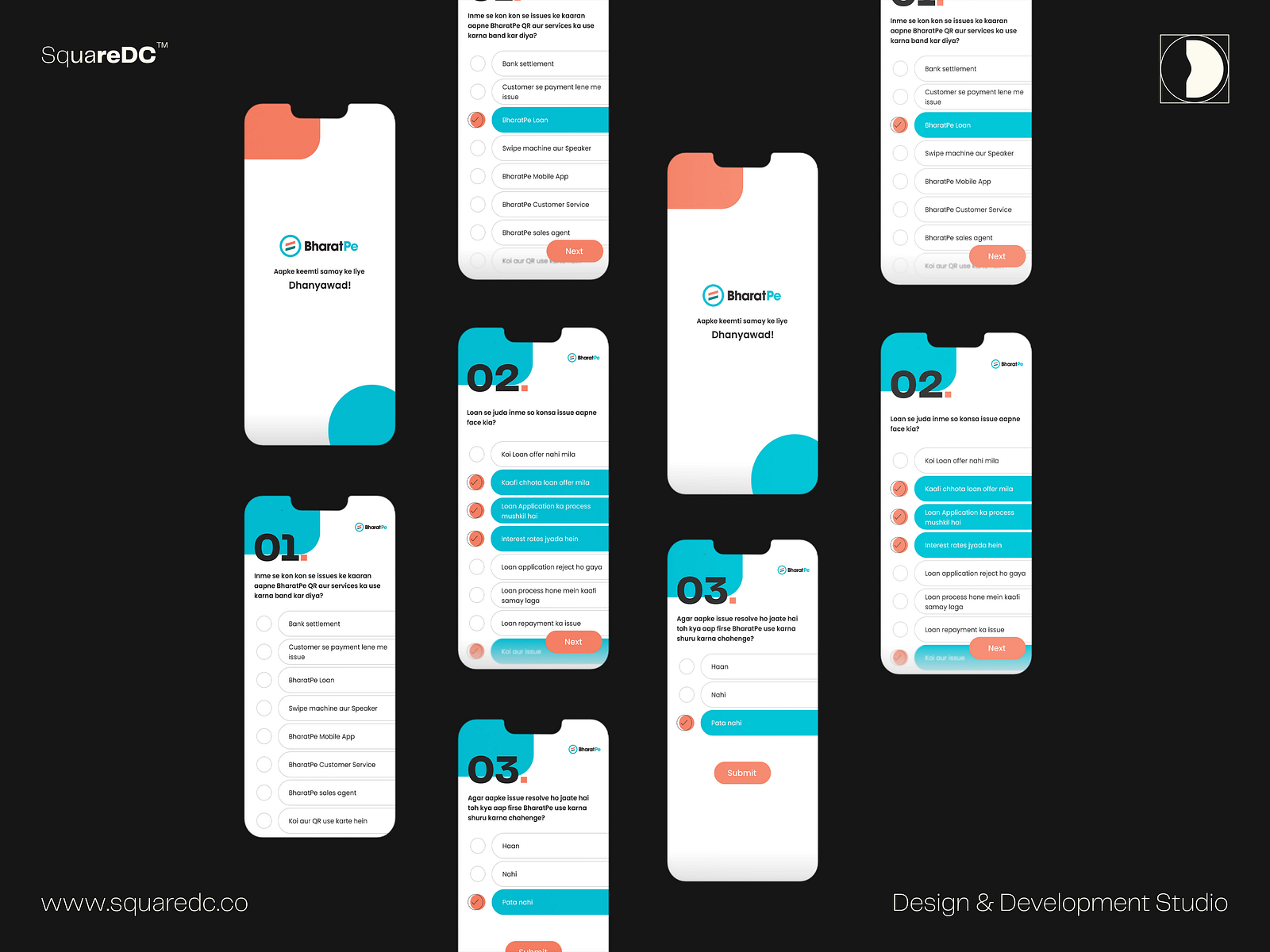iOS-Mobile App UI by SquareDC™ on Dribbble