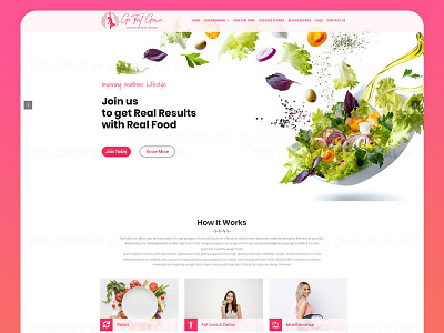 Website Design for Go Fat Gone branding graphic design ui ux ux ui web website website design