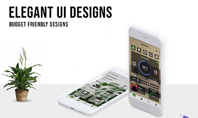 Smart Home App UI Design graphic design ui