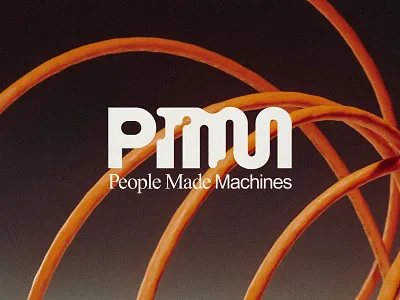People Made Machines: Logomark brand identity branding consultancy design graphic design identity logo logomark visual identity