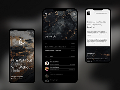 Ulta HR — Mobile adaptive design mobile ui ux web