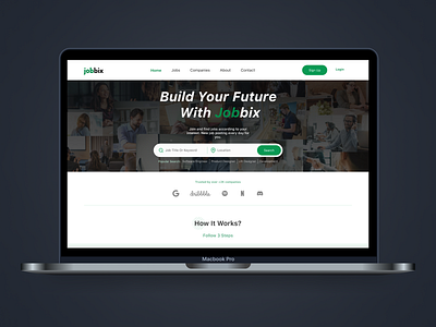 Job Search Website design ui uiux