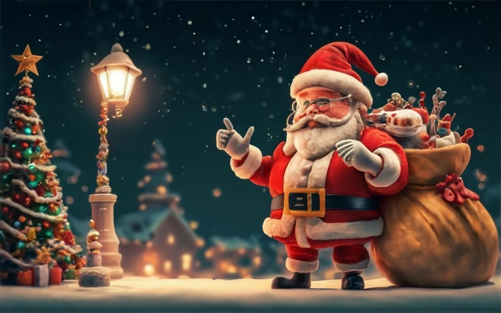 Happy Holidays Workshop by Santa Clause 2023-AI Design ai art ai design ai images christmas workshop happy holiday workshop santa clause santas workshop