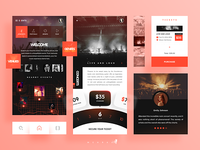 Event App - MEHRAX app application concert concert app concert mobile app event app festival festival app festival app design festival mobile app film app mehrax mobile app movie ticket music app music mobile app sports app ticket ticket app ticket selling app
