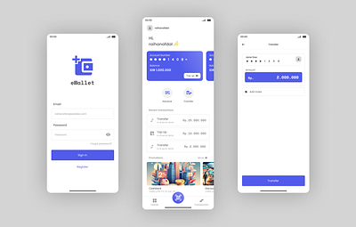 eWallet branding ui