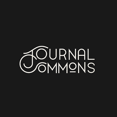 Journal Commons Logo Concept branding logo