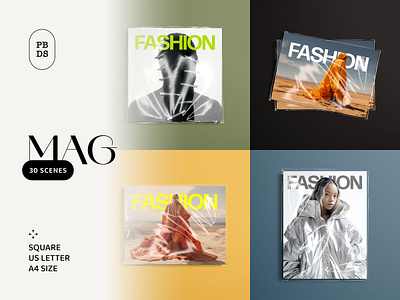 Ultimate Magazine Mockups Bundle a4 download editorial fashion landscape layout magazine mockup overlay packaging pages paper pixelbuddha plastic psd realistic shadow template us letter wrap