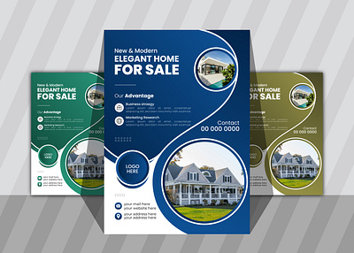 REAL-ESTATE FLYER realestateagent