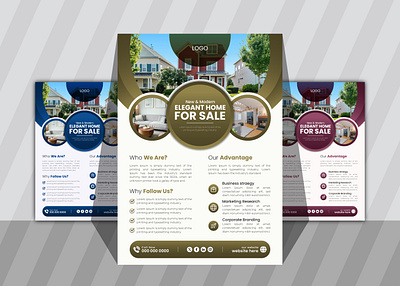 REAL-ESTATE FLYER realestateagent