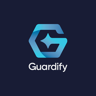 VidaNyx is now Guardify! ✨ app brand guidelines branding evidence g gradient hexagon naming rebrand safe secure security star strong tech thick lines