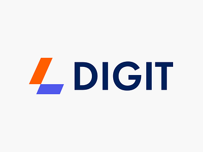 LDIGIT | Branding & Logo brand design graphic design graphism inital letter logo logo logotype tech webdesign