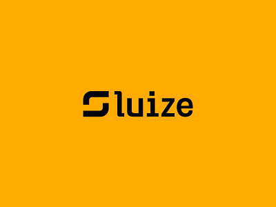 Luize - Brand identity black brand brand identity branding design logo logotype yellow