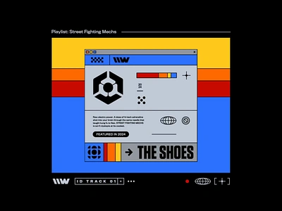 The Shoes – Time To Dance (SebastiAn Remix) 70s bashbashwaves brustalism brutalist cube design loop looping motion design playlist rainbow rhox rotating rotation sebastian synced the shoes time to dance typography vintage