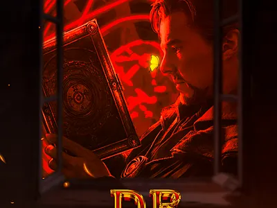 Photoshop Manipulation of Dr. Strange artwork comicart comics creativity design designinspiration drstrange graphic design graphicdesigner manipulation marvel mcu multiverse photoshop superhero