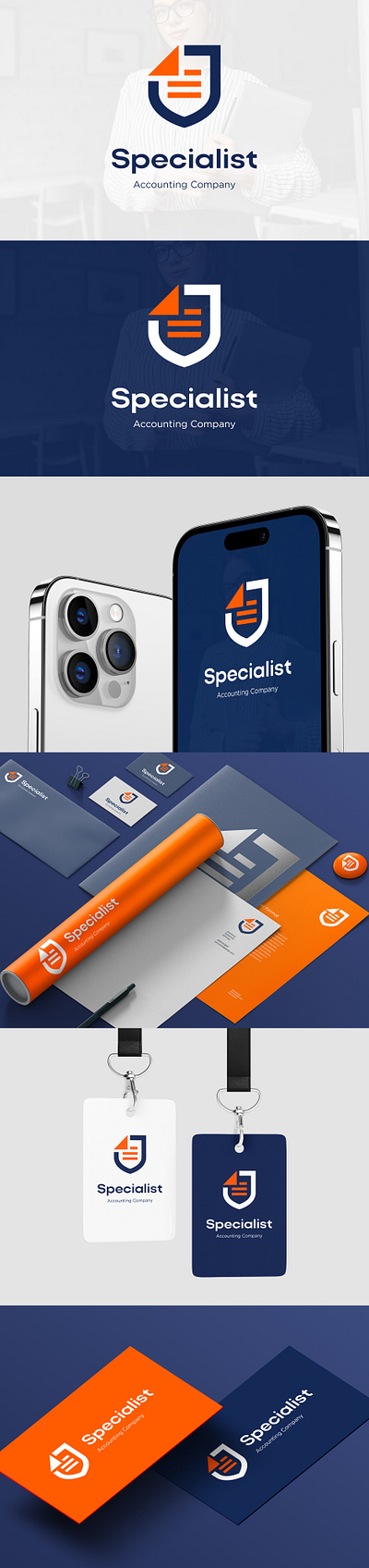 Specialist - Brand Identity accounting adobe illustrator adobe photoshop brand identity brandbook branding business corporate identity design document logo logo design logofolio minimal office pattern polygraphy print design vector tracing visual identity