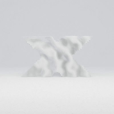 Voxel X animation blender design logo motion graphics