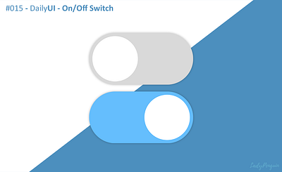 #015 - DailyUI - On/Off Switch application dailyui design figma graphic design mobile switch ui