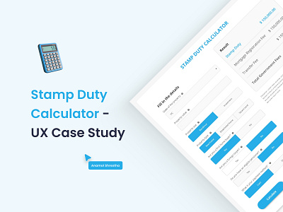 Mortgage Calculator - UX Case Study calculator case study design designer portfolio tool ui ui ux ui design uiux