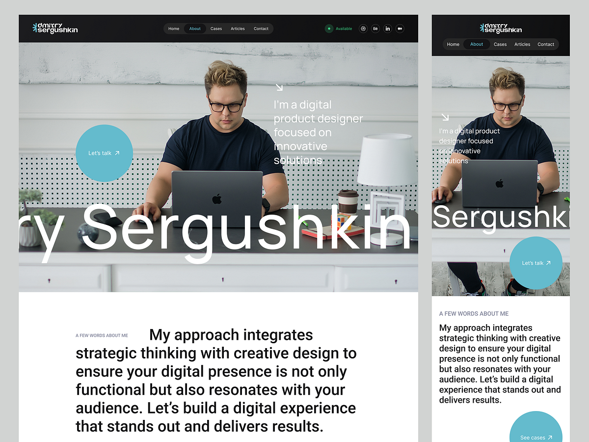 Dmitry Sergushkin | Dribbble