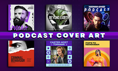 Podcast Cover Art graphic design podcast art podcast cover art podcast thumbnail