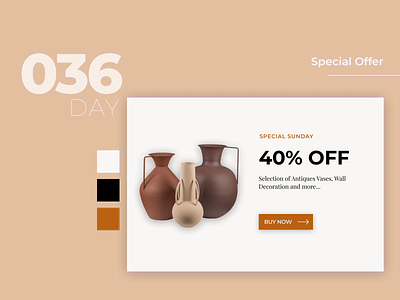Daily UI Challenge Day #036 - Special Offer daily ui dailyui day 036 discount ecommerce popup special offer ui challenge