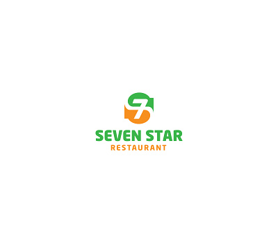 Restaurant Monogram logo design, logo, logo designer 7 logo app branding colorful logo creative logo design drasticlogo graphic design letter logo logo logo designer logo mark minimalist logo modern logo monogram restaurant logo s logo seven star vector