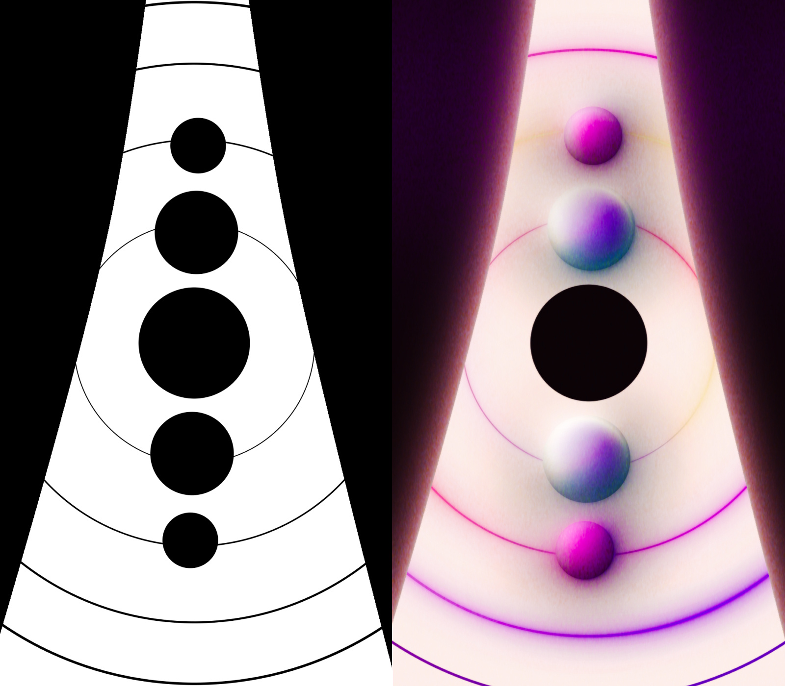 Star Gazer - A Motion Experiment animation graphic design illustration motion motion design motion graphics