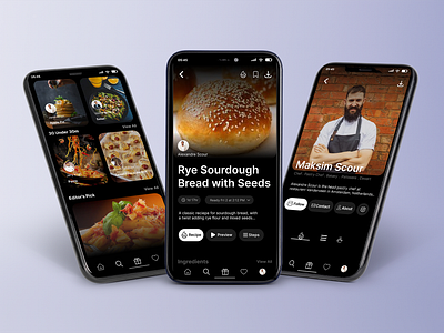Food App UI Design app design food food app ui design mobile ui uiux ux