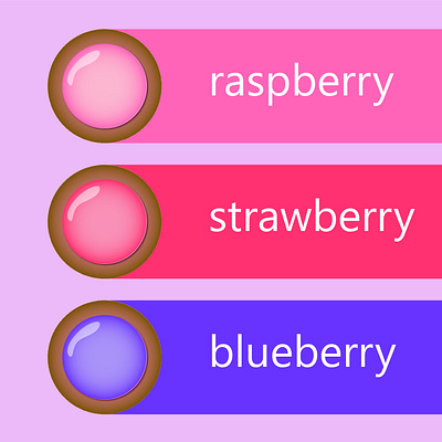 pastry shop artboard 3d blueberry design drawing graphic design illustration logo motion graphics raspberry strawberry vector джем наслождение печенье сладости