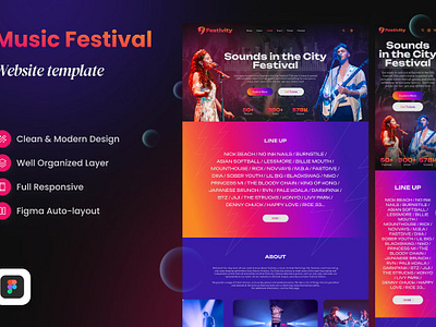 Music festival on sale website