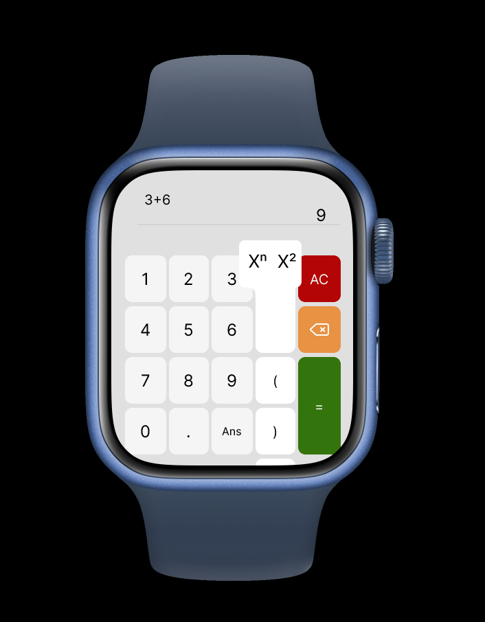Calculator for Apple Watch by Eda Hazal Tümer on Dribbble