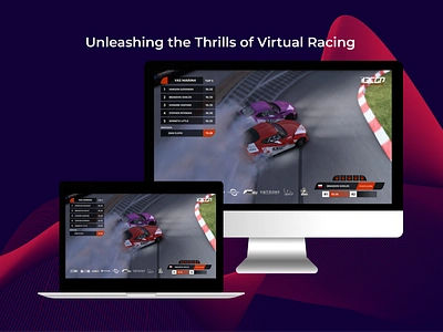 Welcome to DCGP Season X - Drift Corner Grand Prix UI app design minimal simracing ui ux