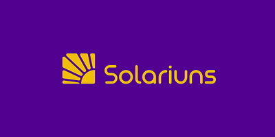 Solariuns Poster design graphic design logo sol solar vector