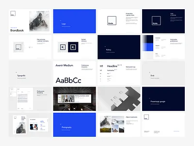 Koda. Brandbook advisory brandbook branding logo minimalist scandinavian simple square white