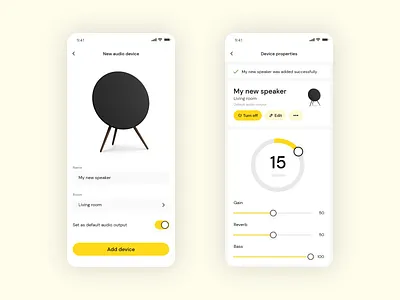 Smart home app concept branding deisgn mobile app ui ux