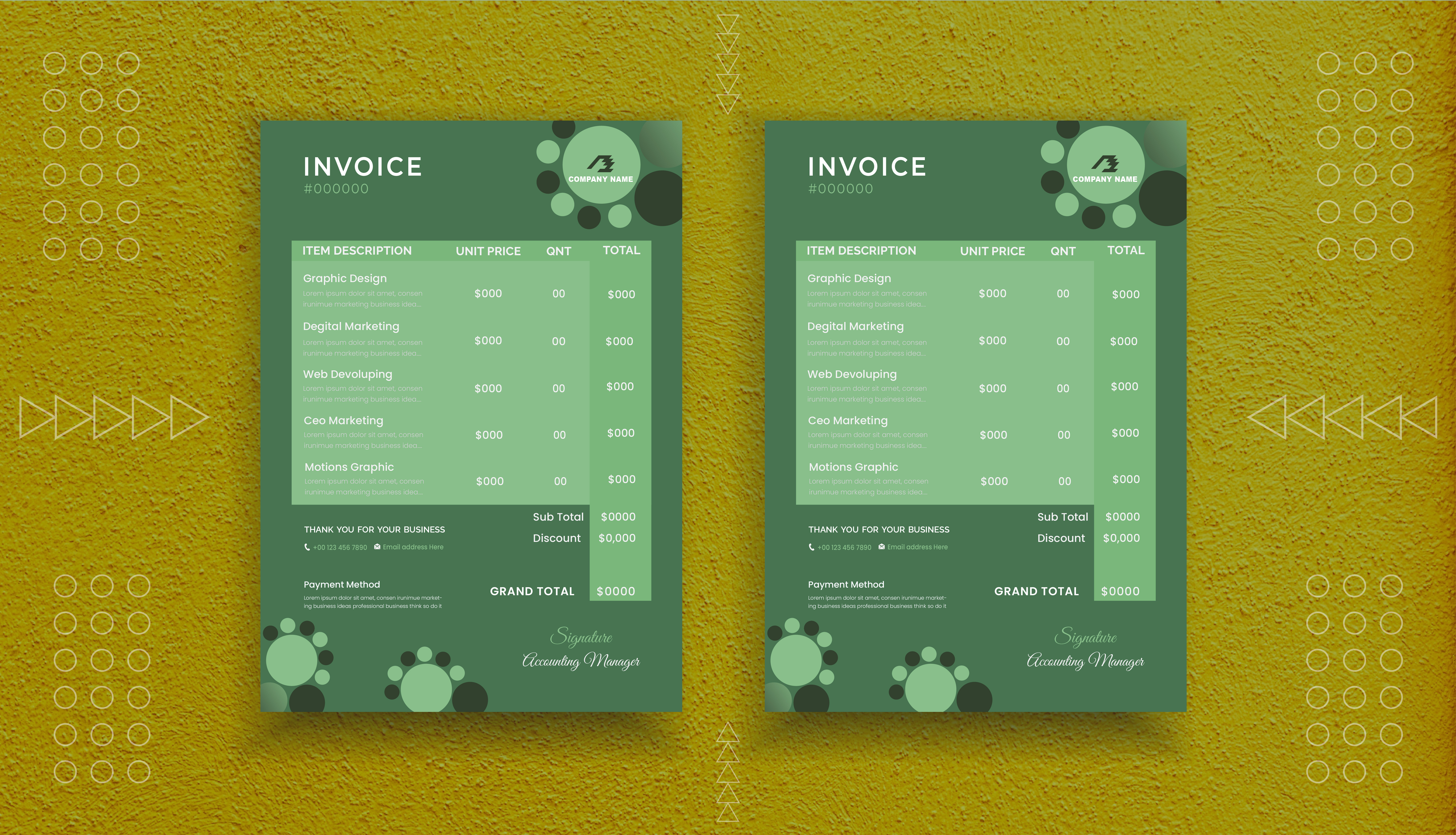 Graphic Invoice Designs Themes Templates And Downloadable Graphic   Original 38cc014d4c40d58986f5bcaf1b368ad6 