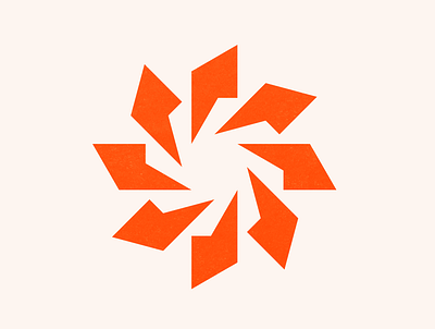 Sun abstract logo branding logo