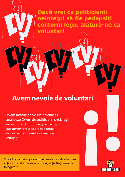 call for volunteers poster variants design graphic design illustration