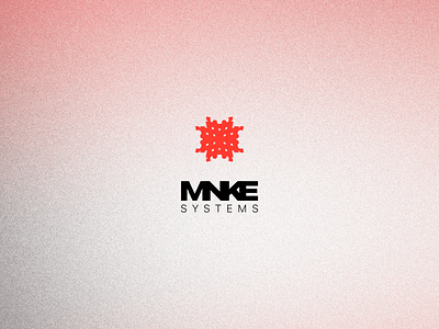 MNKE Systems branding graphic design logo