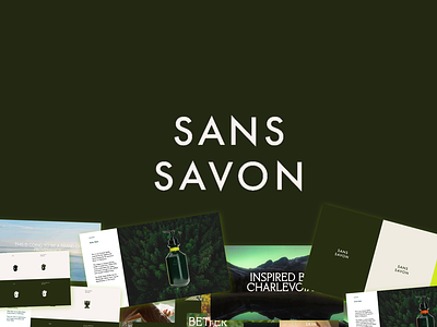 Sans Savon: Storefront UX and Branding branding figma illustration product design sans savon uiux