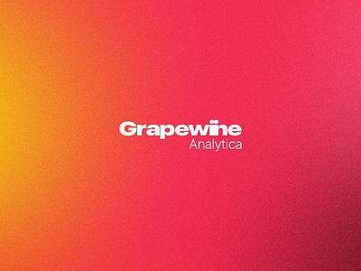 Grapewine Analytica branding graphic design logo