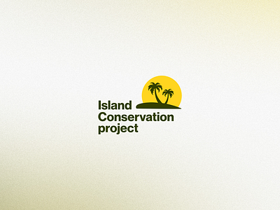 ICP - Island Conservation Project branding graphic design logo