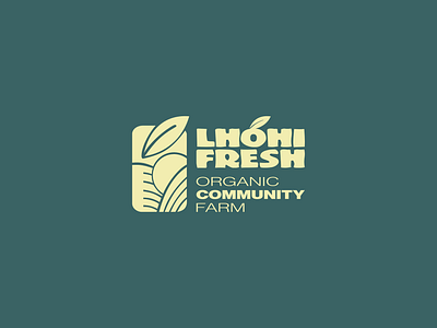 Lhohi Fresh - Organic Community Farm branding graphic design logo