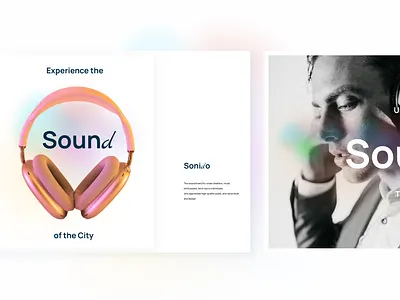 More Sonido ... design headphones marketing music product design technology uiux