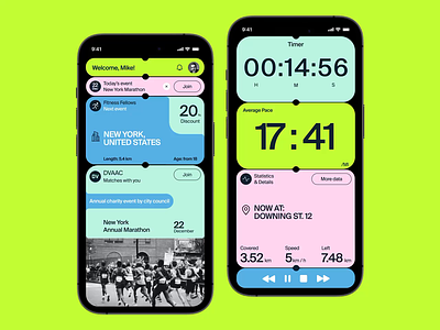 Smart Sneakers - Mobile App Concept digital