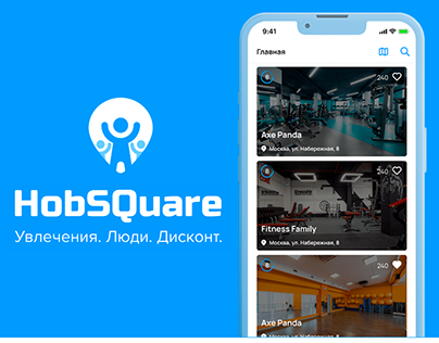 HobSQare branding graphic design logo ui