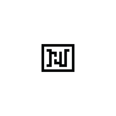 personal stamp (rjw) logo personal pixel stamp