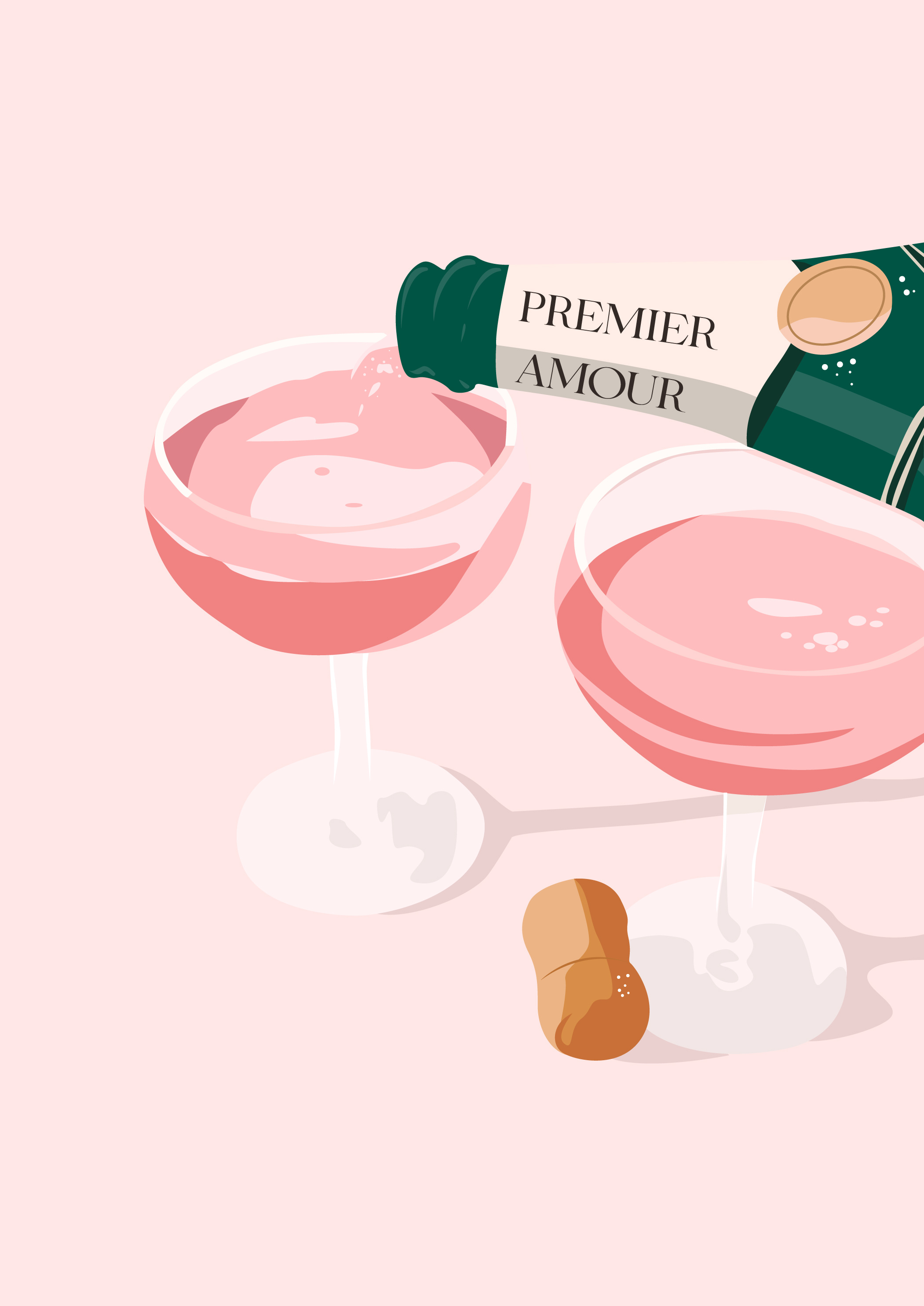 Love illustration art banner branding brochure card cover design digital art graphic design greeting card illustration love modern pastel postcard poster print ux valentine vector