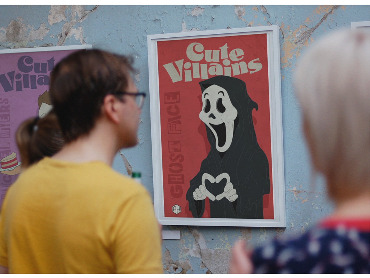 Cute Villains art branding character design illustration typography villains